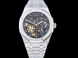 audemars piguet royal oak double balance wheel openworked 15407st automatic man watch