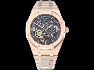 audemars piguet royal oak double balance wheel openworked 15407or automatic man watch