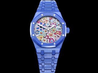 audemars piguet royal oak 15500 takashi murakami edition automatic man watch