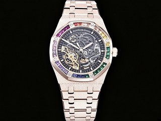 audemars piguet royal oak double balance wheel openworked 15412or automatic man watch