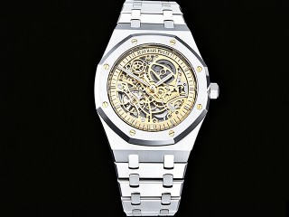 audemars piguet royal oak double balance wheel openworked 15407st automatic man watch