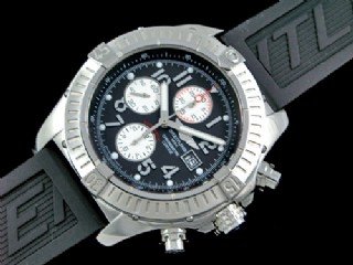 breitling aeromarine super avenger automatic chronograph men watch