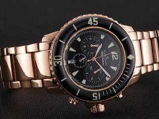 blancpain fifty fathoms flyback quartz chronograph mens watch