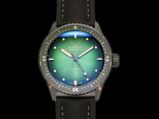 blancpain fifty fathoms bathyscaphe mokkarran limited edition automatic man watch