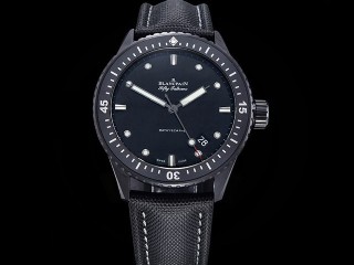 blancpain fifty fathoms bathyscaphe automatic man watch