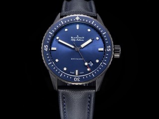 blancpain fifty fathoms bathyscaphe automatic man watch