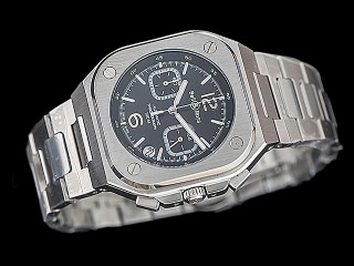 bell ross br05a quartz chronograph mens watch