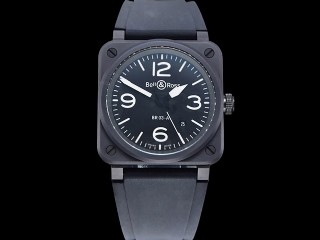 bell ross br03-a 42mm automatic men watch