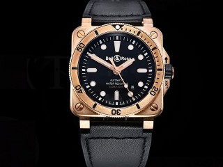 bell ross br03-92 diver 42mm bronze automatic mens watch