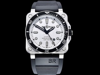 bell ross br03-92 diver 42mm automatic mens watch