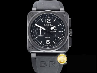 bell & ross br03-94 chronograph automatic men watch