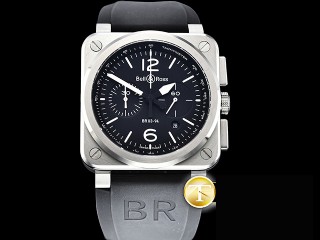 bell & ross br03-94 chronograph automatic men watch