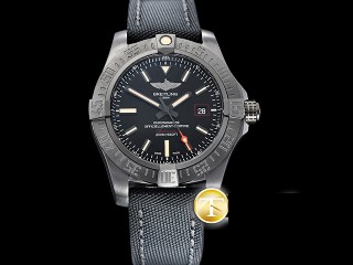 breitling avenger blackbird 44mm dlc titanium automatic mens watch