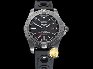 breitling avenger blackbird 44mm dlc titanium automatic mens watch