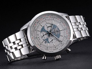 breitling transocean chronograph unitime man watch