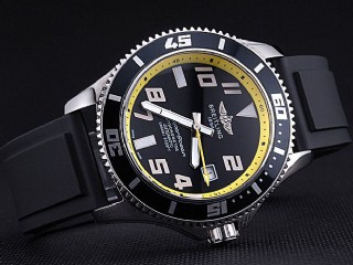 breitling aeromarine superocean new wave man watch