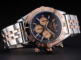 breitling chronomat cb011012 quartz chronograph man watch