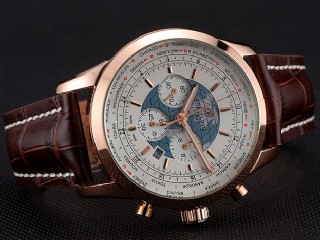 breitling transocean chronograph unitime man watch