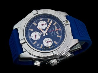 breitling b01 code blue limited chronomat quartz chronograph mens watch