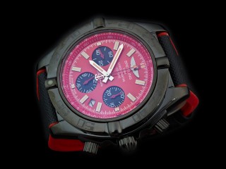 breitling b01 code red limited chronomat quartz chronograph mens watch