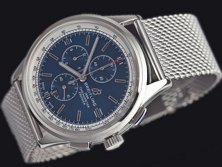 breitling premier quartz chronograph mens watch