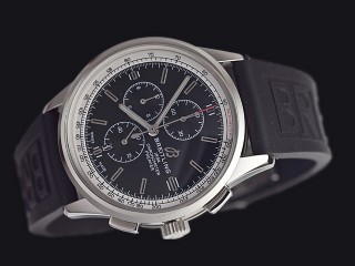 breitling premier quartz chronograph mens watch