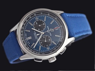 breitling premier quartz chronograph mens watch