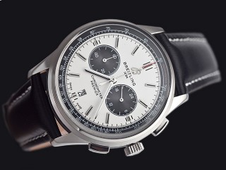 breitling premier quartz chronograph mens watch