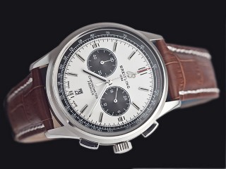 breitling premier quartz chronograph mens watch