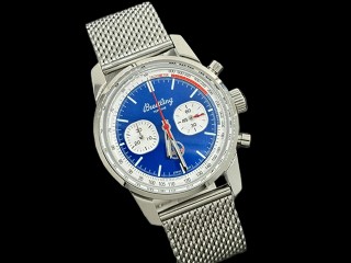 breitling top time shelby cobra quartz chrono 43 man watch