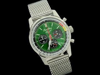 breitling top time ford mustan quartz chrono 43 man watch