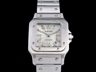cartier santos automatic men watch-w20098d6 