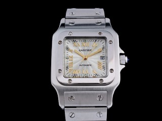 cartier santos automatic men watch