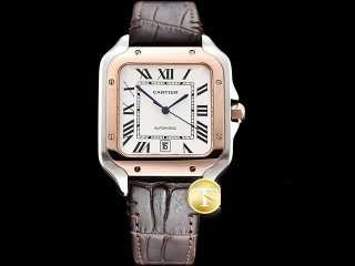 cartier santos de cartier 2018 automatic wssa0009 mens watch