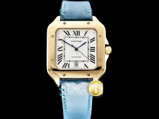 cartier santos de cartier 2018 automatic wssa0009 mens watch