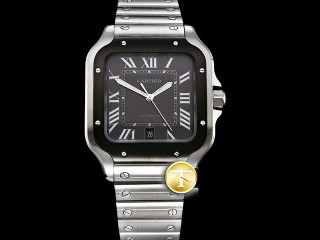 v6 factory cartier santos de cartier mens xl watch
