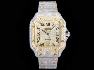 cartier santos de cartier 40mm automatic watch