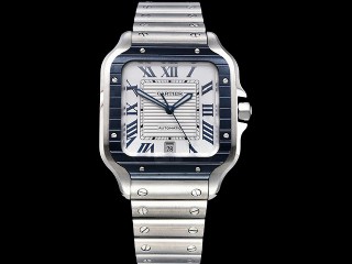 cartier santos de cartier mens xl watch