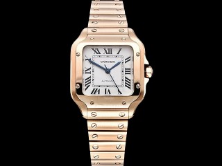 cartier santos de cartier 35mm automatic mens watch