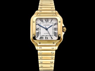 cartier santos de cartier 35mm automatic mens watch