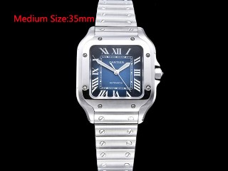 cartier santos de cartier wssa0063 medium mens watch