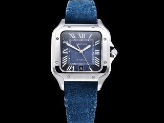 cartier santos de cartier 2024 mens xl autoamtic watch