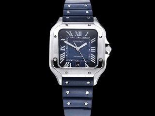 cartier santos de cartier 2024 mens xl autoamtic watch