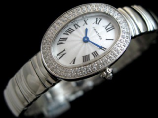 cartier baignoire ladies watch 