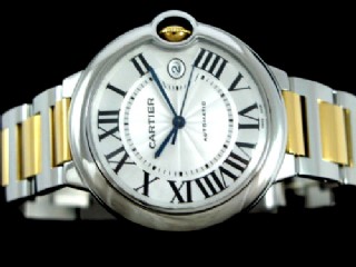 cartier ballon bleu mens steel automatic watches-w69009z3 