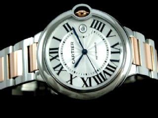 cartier ballon bleu mens steel automatic watches