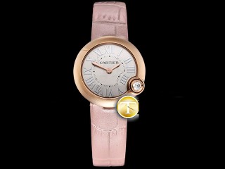 v6 factory cartier ballon blanc wgbl0005 swiss quartz ladies watch