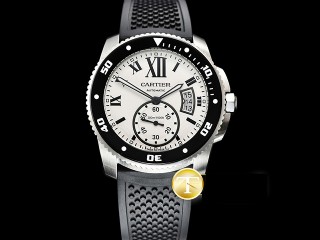 cartier calibre de cartier w7100056 automatic mens watch