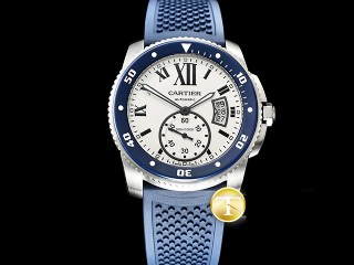 cartier calibre de cartier w7100056 automatic mens watch