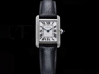 cartier tank must small swiss quartz lady watch